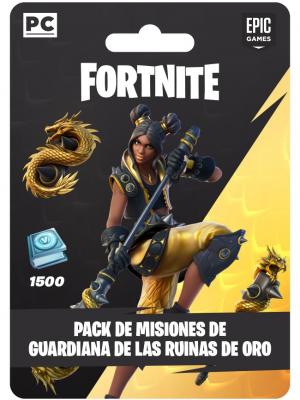 Fortnite Paquete Guardiana de las Ruinas de Oro - PC