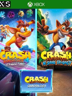 Crash Bandicoot Quadrilogy Bundle - XBOX SERIES X/S